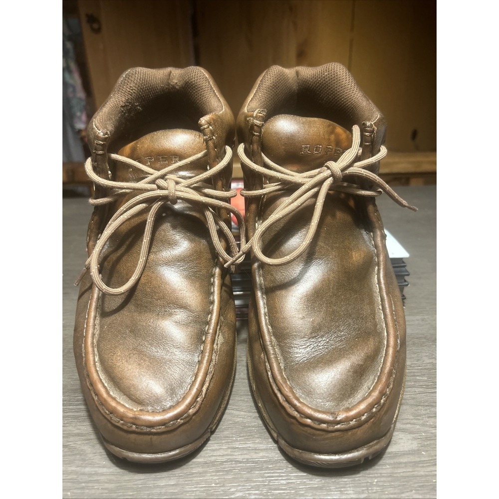 Roper Clear cut Chukka Boots Super Clean Nice Patina 9.5 Men's
